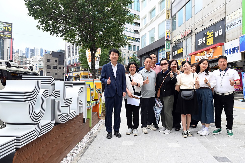 부평구, 부평대로 걷고싶은거리 조성공사 완료