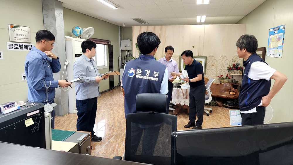군산시, 화학사고 대비·대응을 위한 소룡동 인근 주민 관계기관 합동 홍보 추진