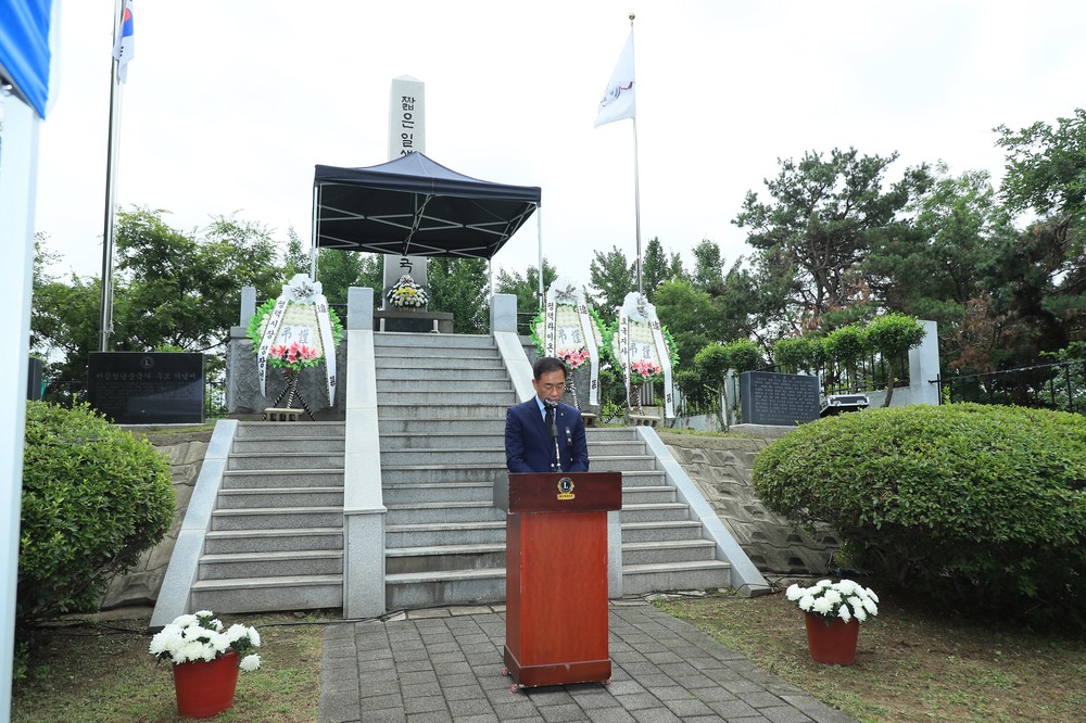 ‘반공청년운동 순국자 추모제’ 매봉산에서 엄숙히 거행