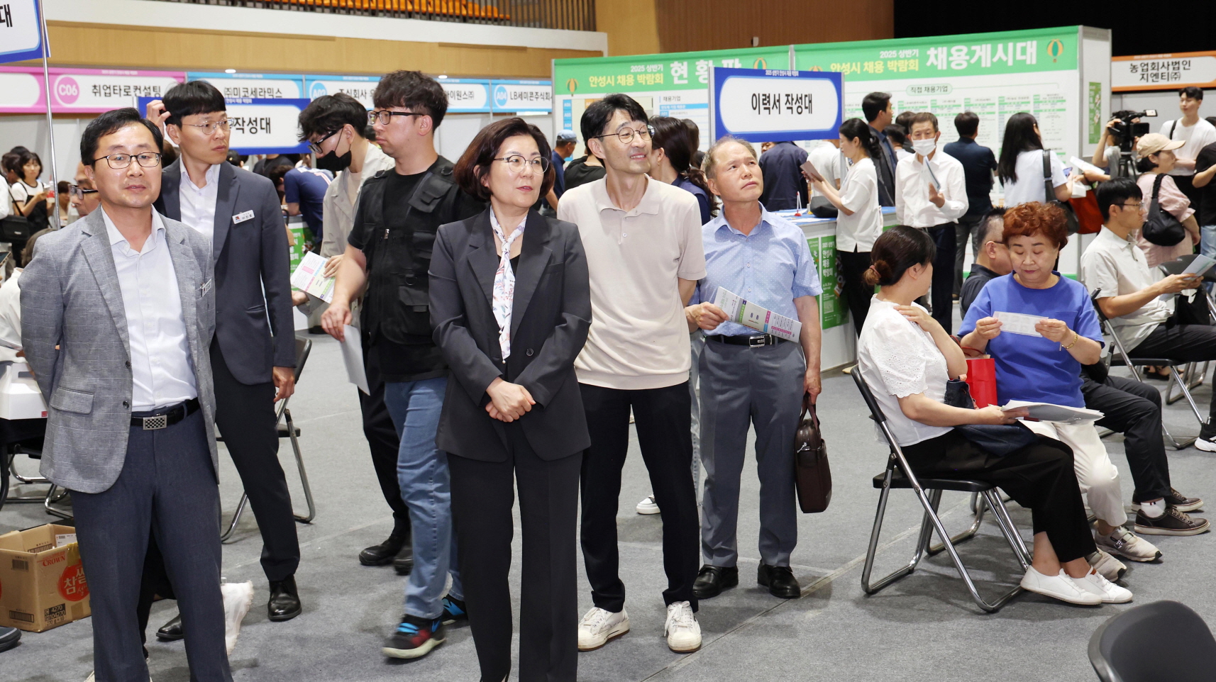 안성시, 2025 상반기 채용박람회 성황리에 마무리