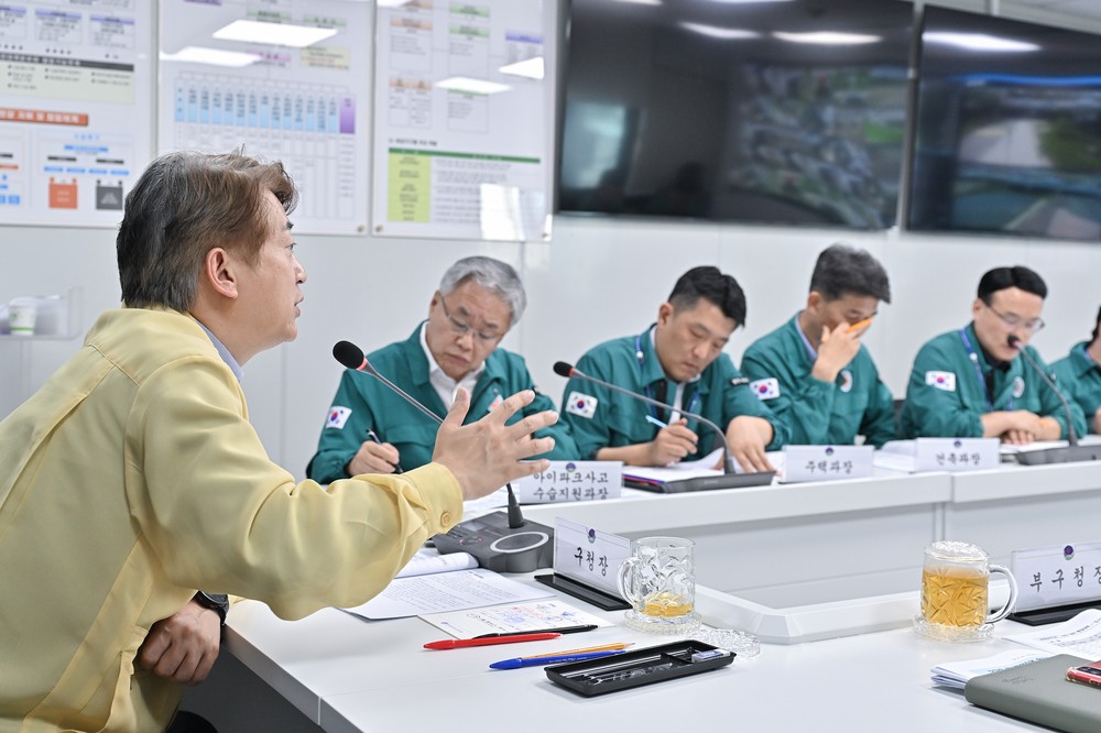 서구, 장마철 재난대응체계 본격 가동