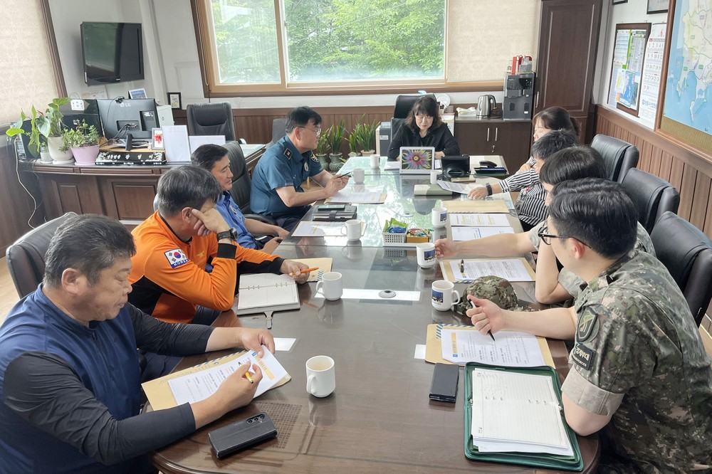영흥면, 2025년 피서철 해수욕장 개장 유관기관 간담회 개최