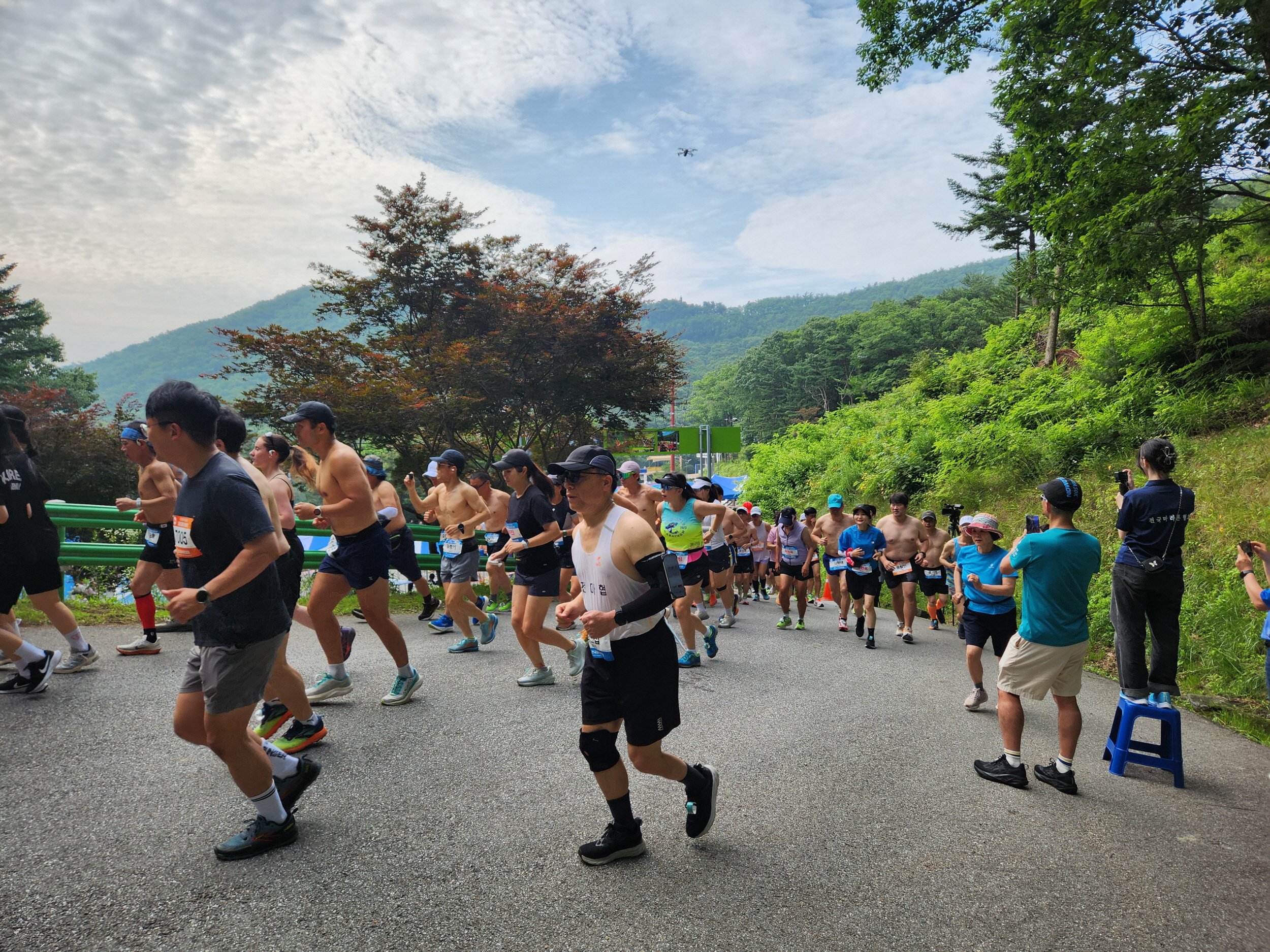 보은군, 2025 속리산 말티재 힐링 알몸 마라톤대회 개최