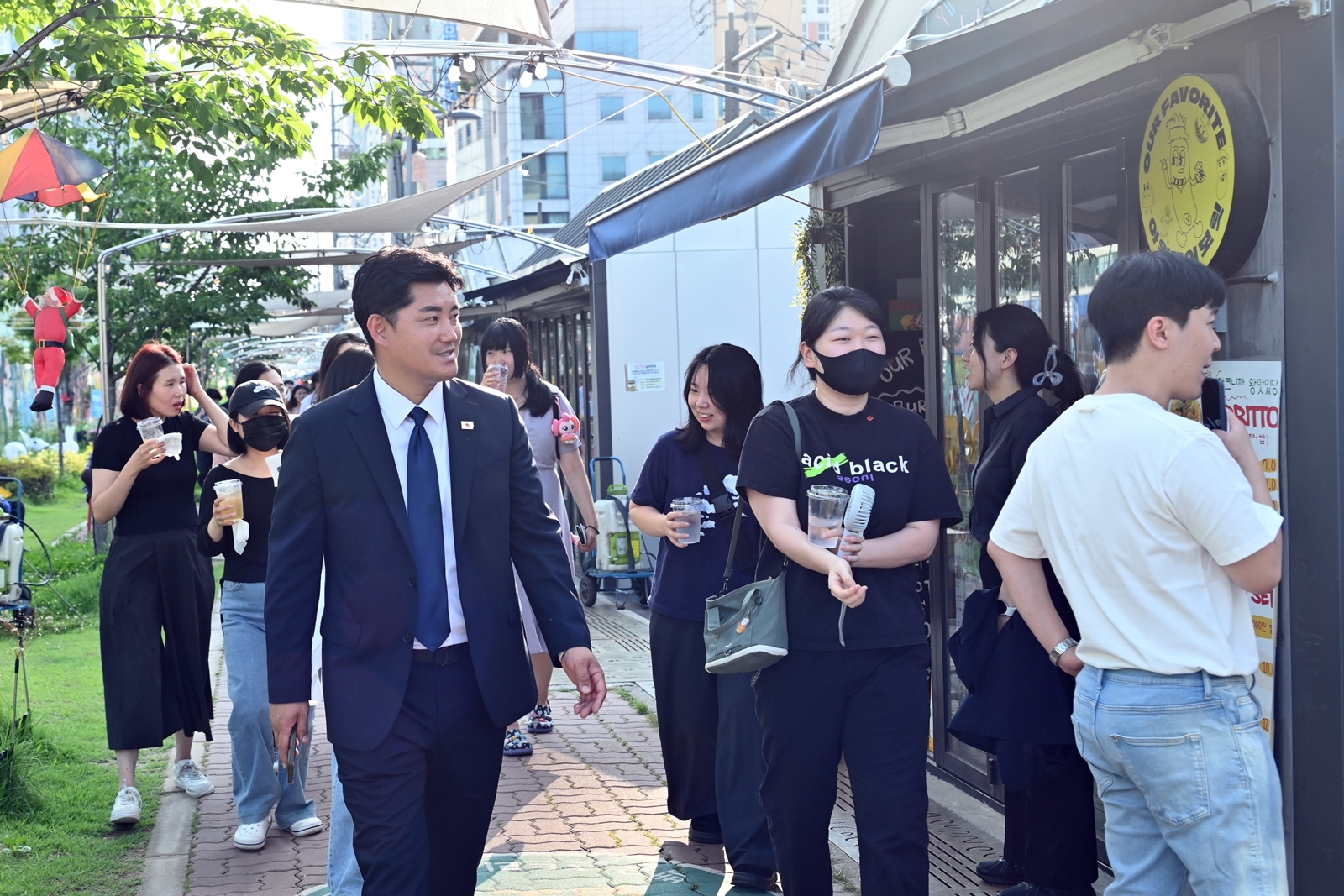 광주 남구 백운광장 스트리트 푸드존, 광주 청년도전지원사업 참여 청년과 ‘야시장 탐방의 날’ 개최