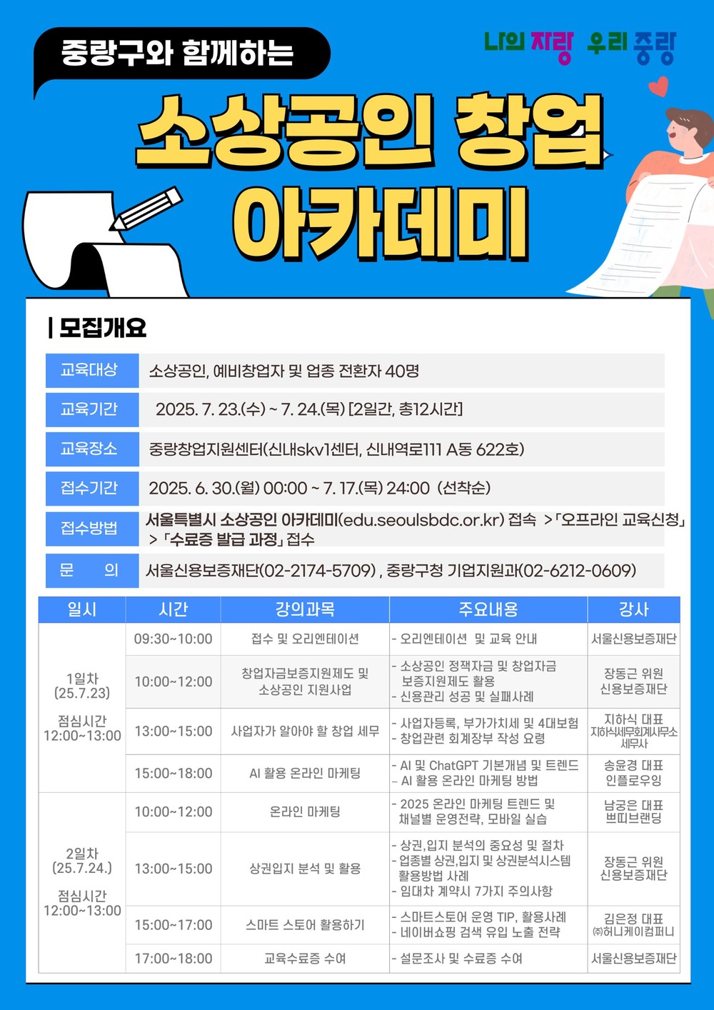 창업의 첫걸음, 중랑에서 날다! 장미산업 및 AI·메타버스·IoT 등 신기술 분야 기업 우대