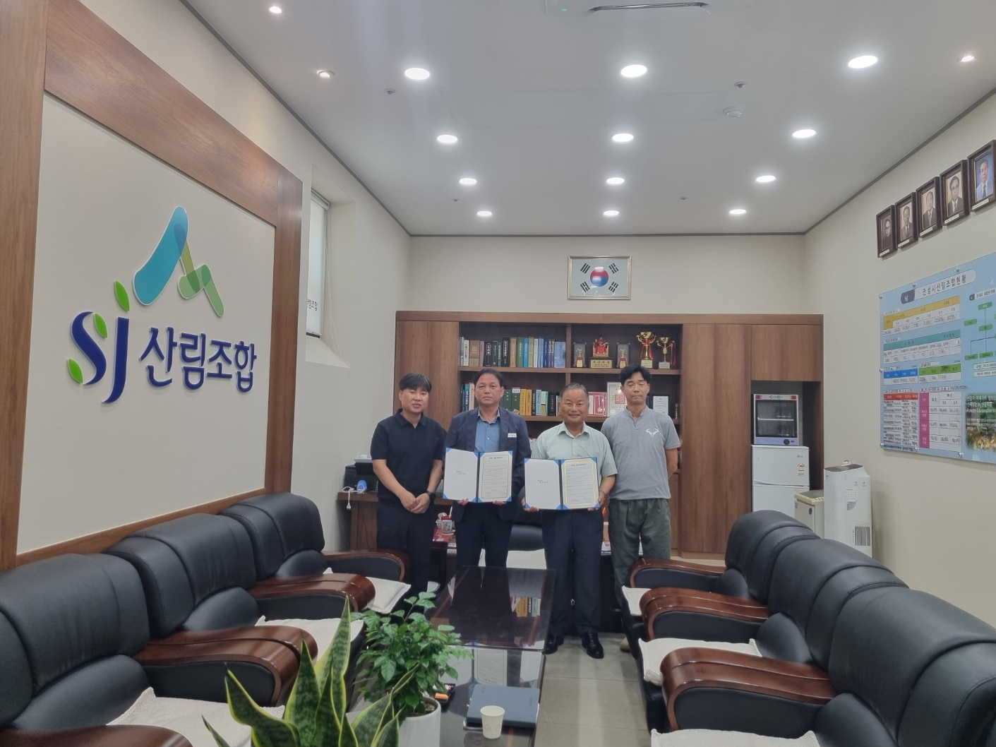 안성시 산림녹지과-안성시 산림조합 반부패·청렴 업무협약 체결