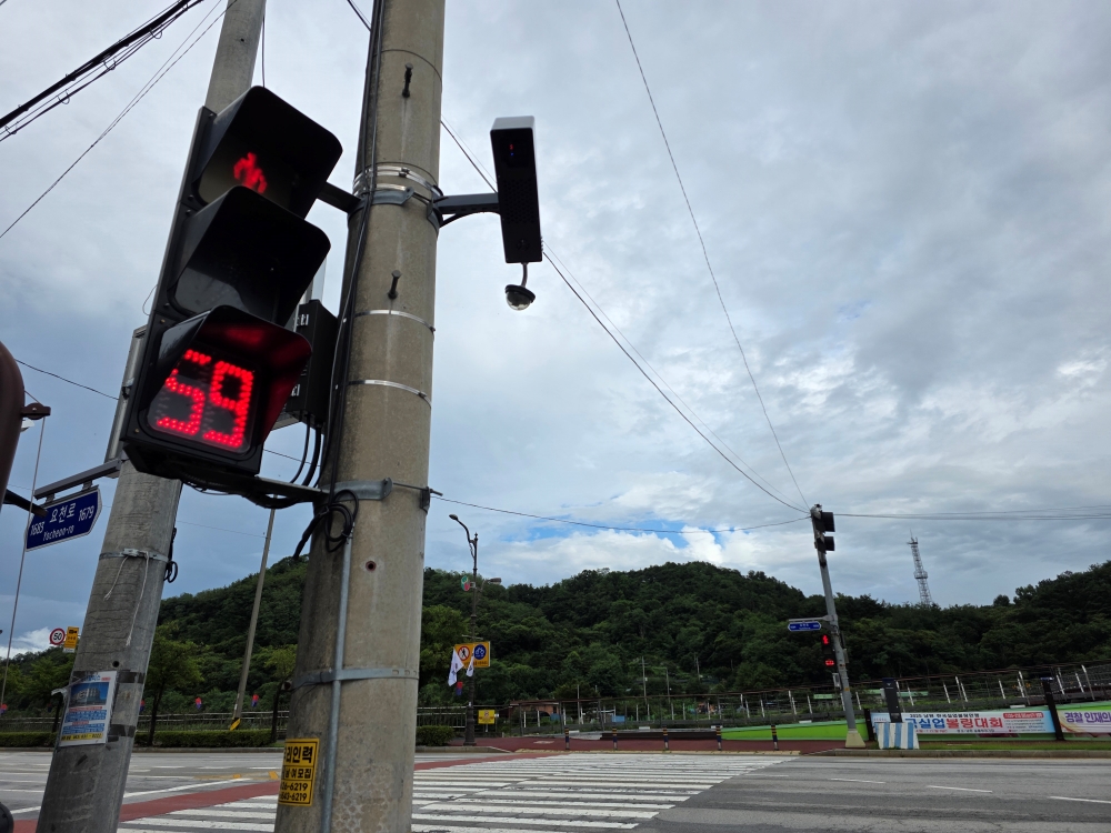 남원시, 스마트 횡단보도 대기시간 안내 시스템 도입