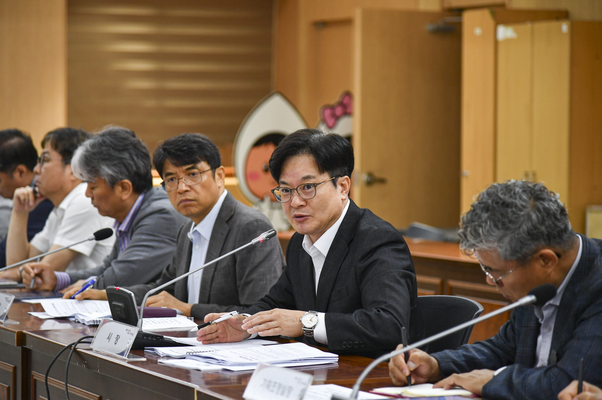김병수 김포시장, 6월 현안사항 점검 실시