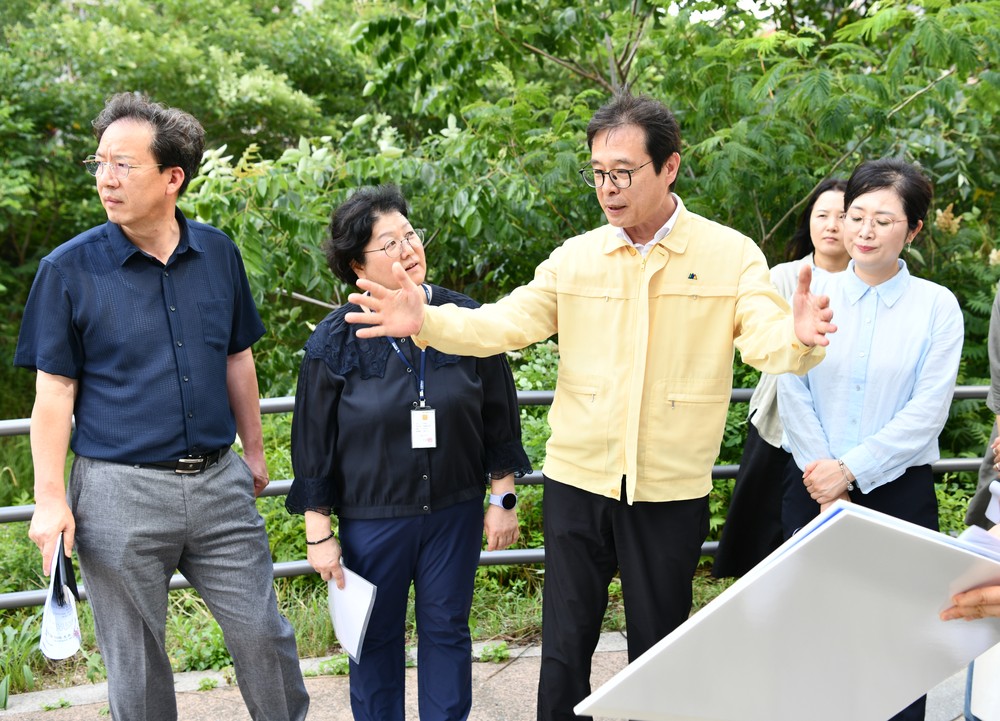 장수석 영통구청장, 취임 당일 ‘생생현장해결단’ 가동