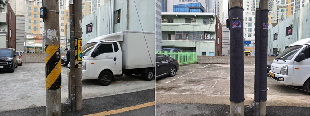 부산 남구, 노후 불법벽보방지판 정비 완료