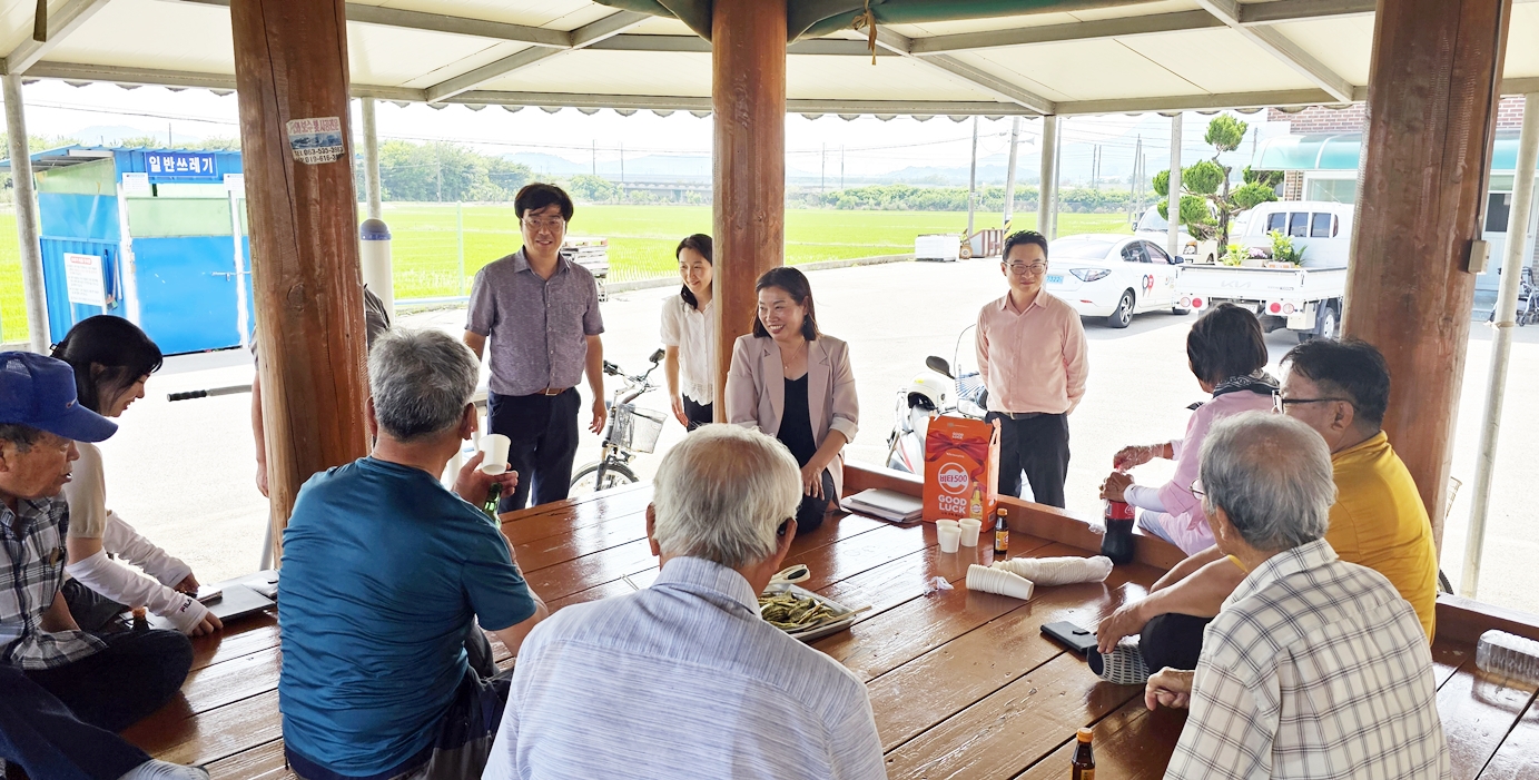 김수홍 신임 수성동장, 폭염 대비 첫 현장행정…어르신 안전 살펴