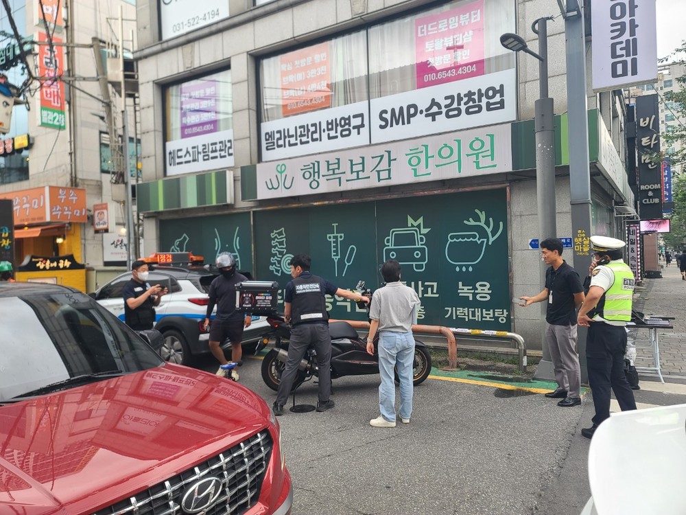 구리시, ‘오토바이 소음 없는 날’ 이륜차 합동점검 실시