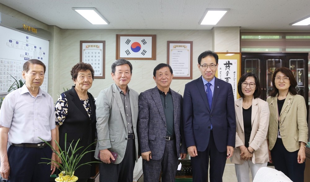 수원시 장안구 이일희 구청장, 대한노인회 수원시장안구지회 찾아 소통 행보