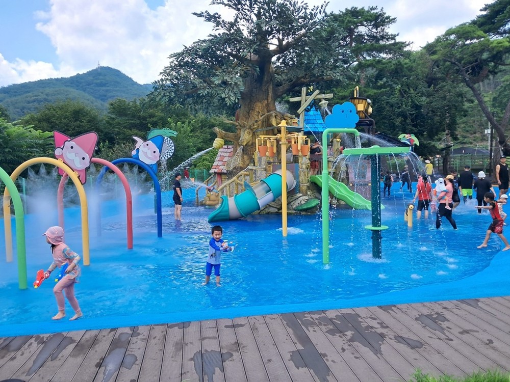 함안군, 입곡 온그대로 숲속 어린이 물놀이장 5일 개장