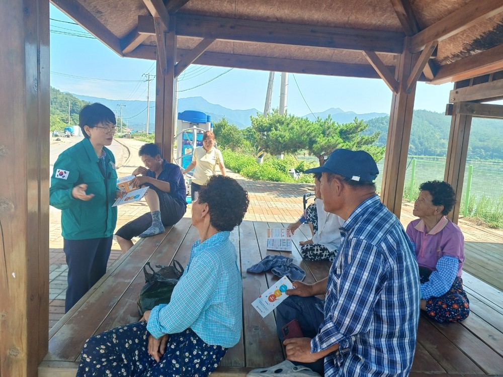 “슬기로운 폭염생활” 장흥군 안양면 취약계층 돌봄강화