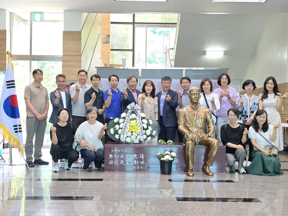 문경시 관내 초등학교 교감선생님, 박열의사기념관 단체관람 ‘나라 사랑 정신’ 되새겨