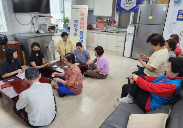 목포시 삼학동, 현장 중심형‘찾아가는 이동복지 상담실’ 운영