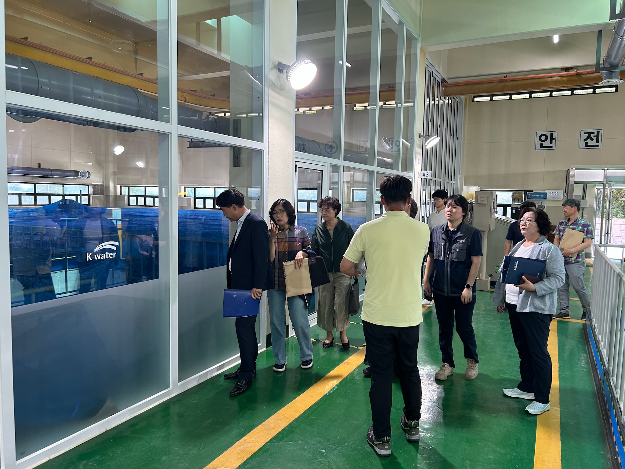 사천시, 수돗물 수질평가위원 사천정수장 견학