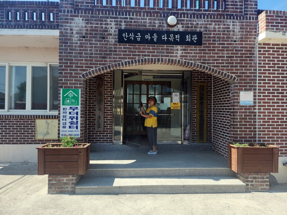 장흥 회진면, 무더위쉼터 냉방기기 점검 “이상 무”