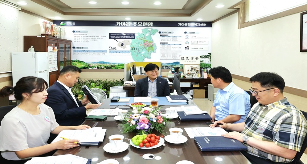 제32대 석욱희 함안부군수, 읍면 방문으로 군민과의 소통 시작