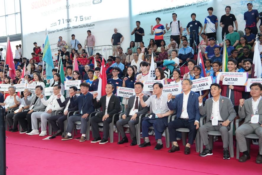아시아가 주목한 김천! 아시아주니어스쿼시선수권대회 성황리 폐막