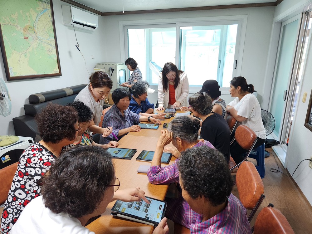 금산다락원, 찾아가는 디지털 문해교육 프로그램 운영