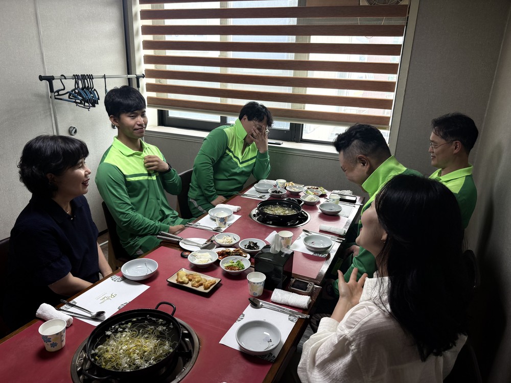 수원시 영통구 매탄1동, 신임 동장과 환경관리원 간담회 실시