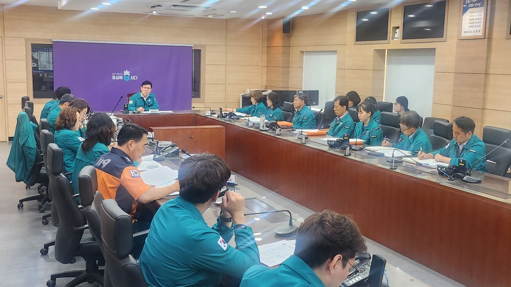 충북 전역 폭염경보 발효 재난안전대책본부 비상3단계 운영