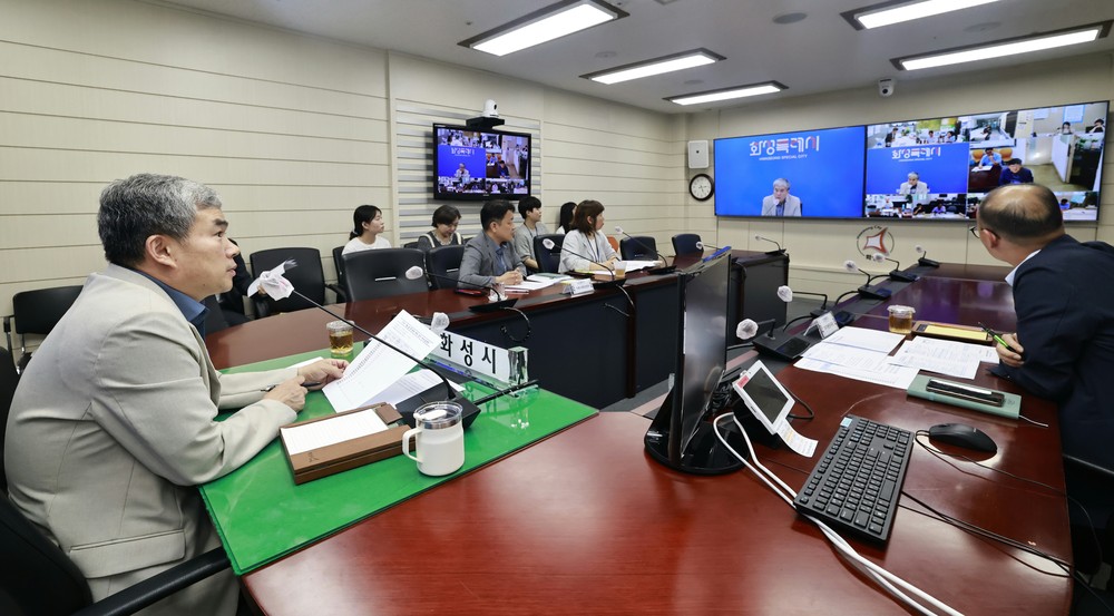 화성특례시, 민생회복 소비쿠폰 지원 읍면동장 회의 개최