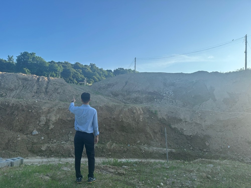 예산군, 우기철 대비 개발행위허가지 안전점검 총력