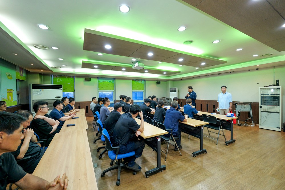 양주도시공사, 여름철 폭염 대응 물품 배부로 근로자 안전 강화