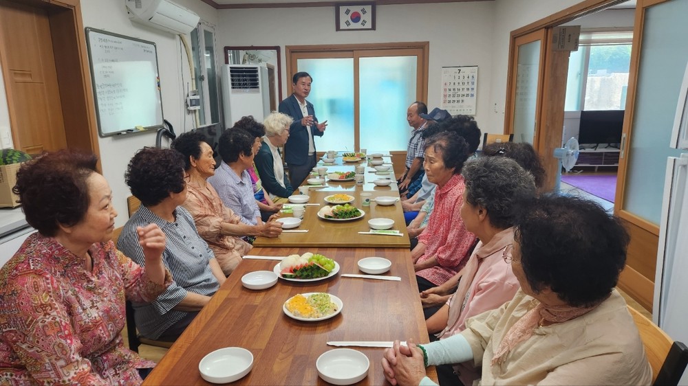 보성읍, 33개 마을 순회하며 어르신 폭염 건강 지키기 총력