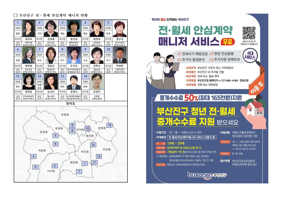 부산진구, ‘전월세 안심계약 매니저’ 서비스 인기 폭발