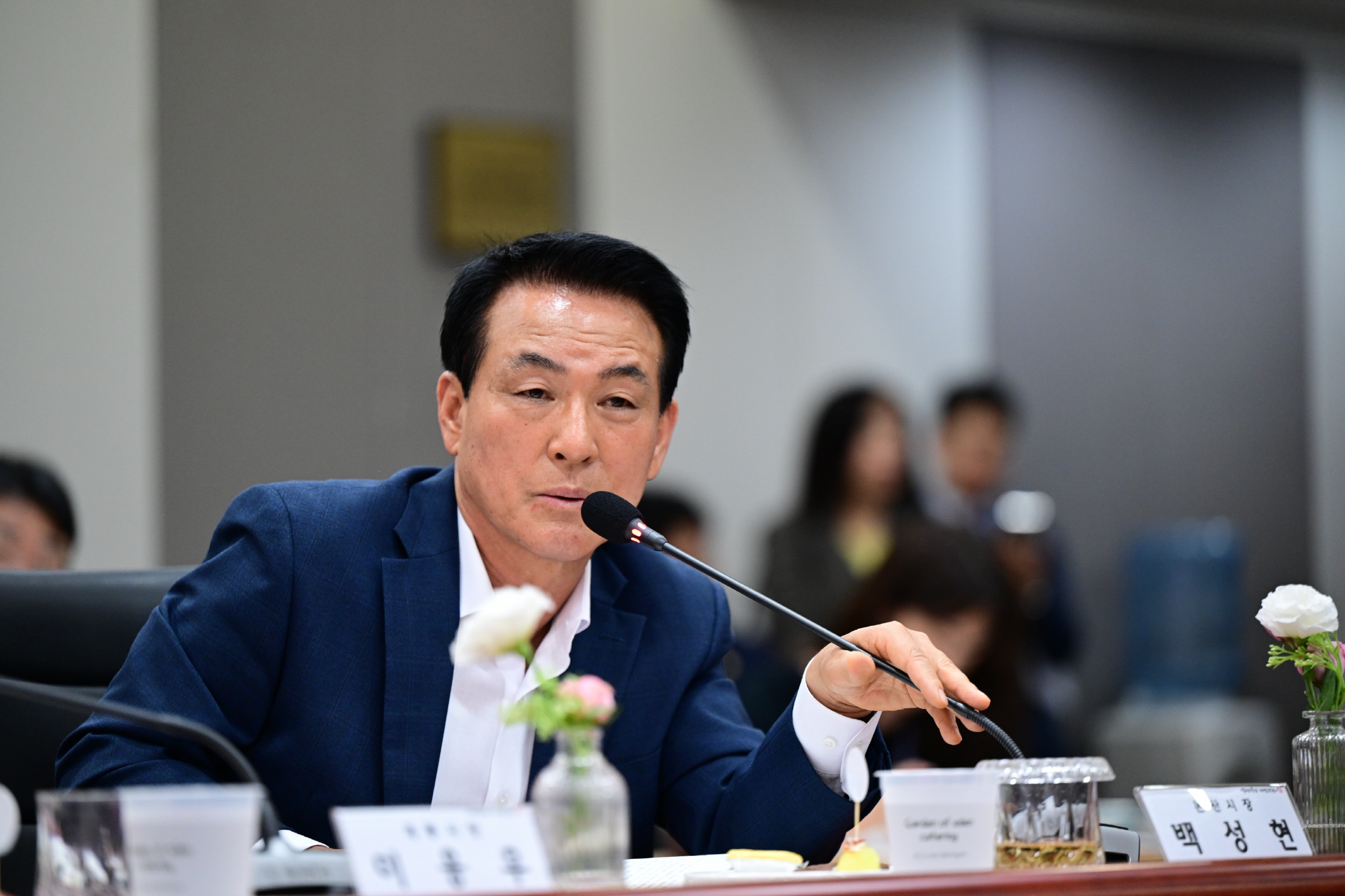 백성현 논산시장, “황룡재 터널 공사, 내년 2월 내로 보상 협의 추진해야”