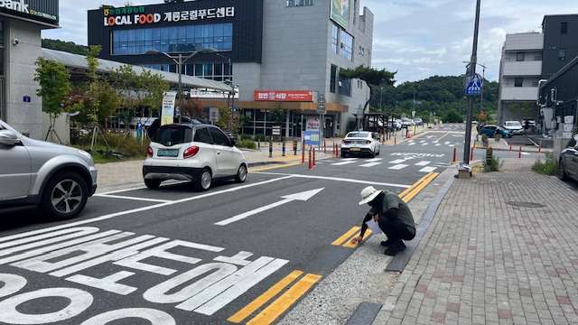 계룡시, 대실 하나로마트 일대 일방통행 전면 시행