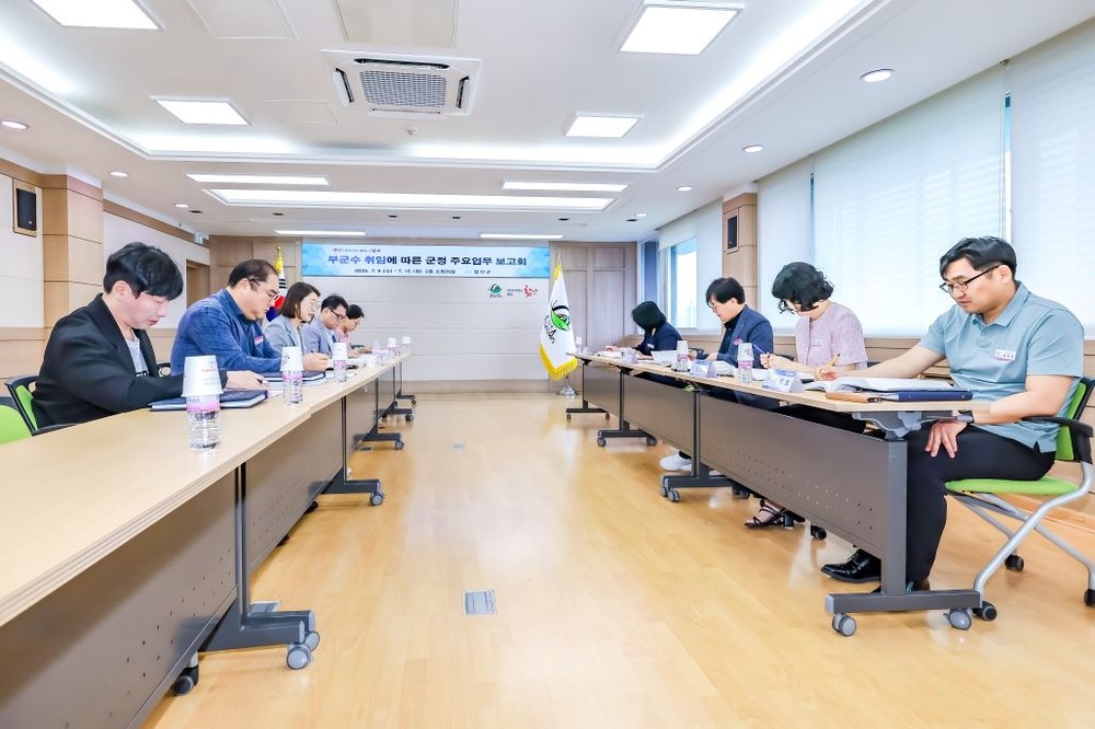 석욱희 함안부군수, “ 군정 전면 점검 ‧ 국도비 확보 앞장설 것 ”