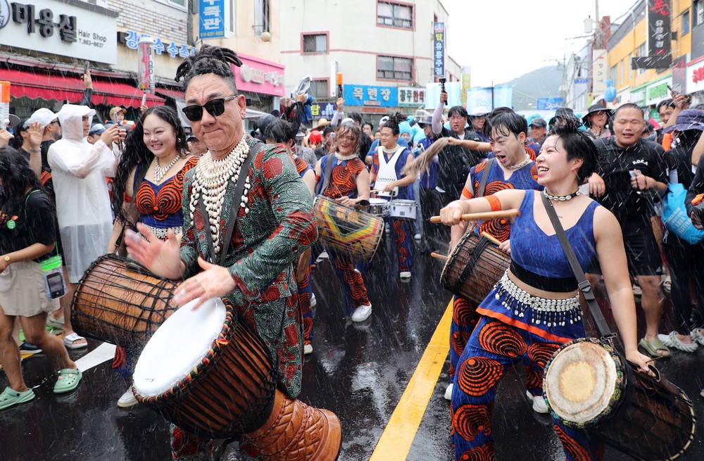 장흥 물축제, 틱톡 라이브로 글로벌 생중계로 본다