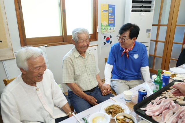 장흥 부산면, 유두절 맞아 주민 위안잔치 열어