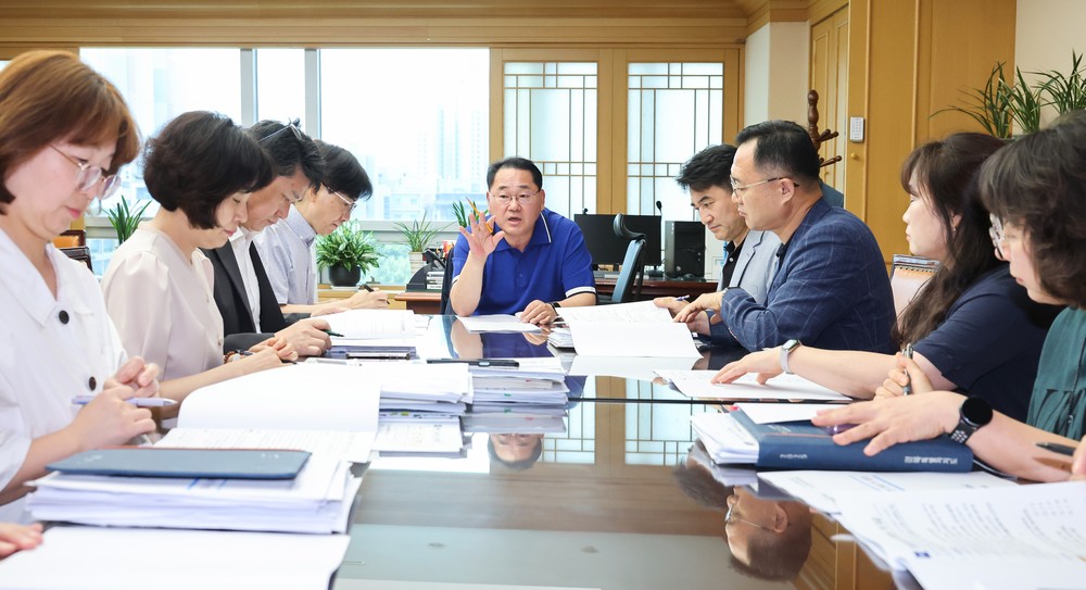전북자치도, 고창 농업현장서 폭염 대응 점검