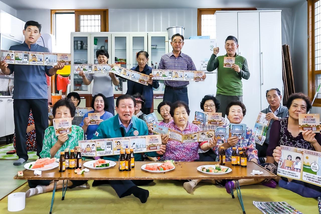 조근제 함안군수, 무더위쉼터 방문‥ 폭염 대응 현장 점검