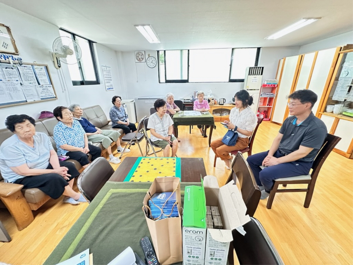 고양시 화정2동, 폭염 대비 경로당 현장점검 실시