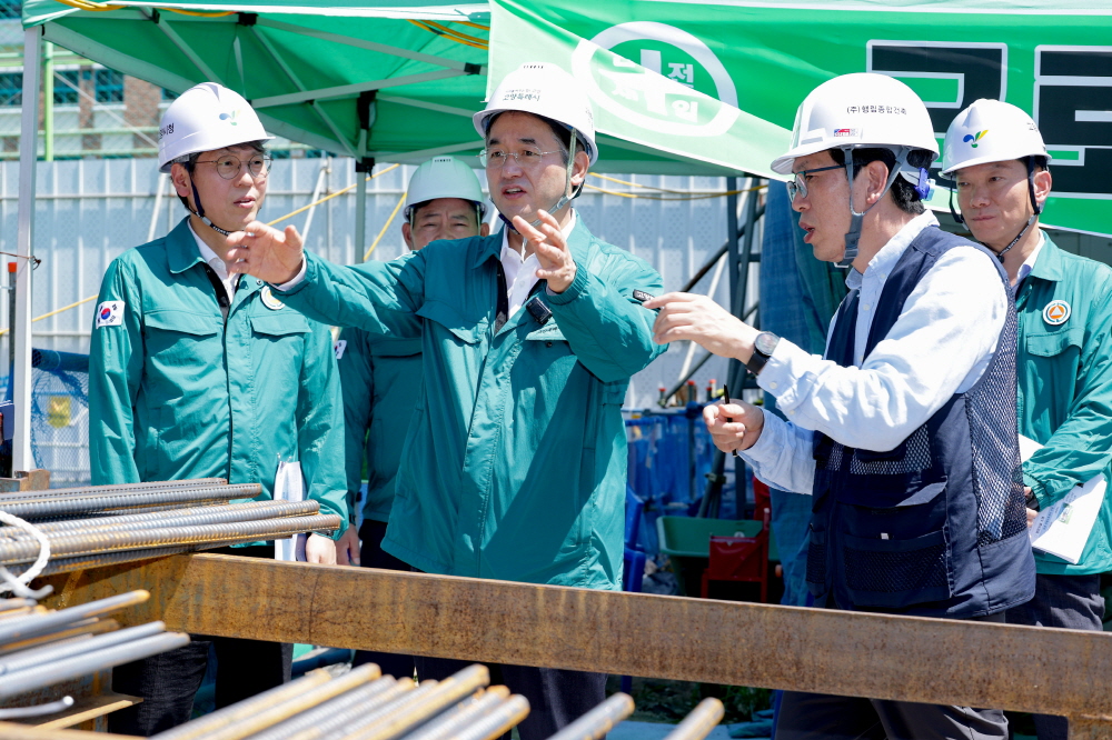 이동환 고양시장, 기록적 폭염 속 긴급 현장 점검