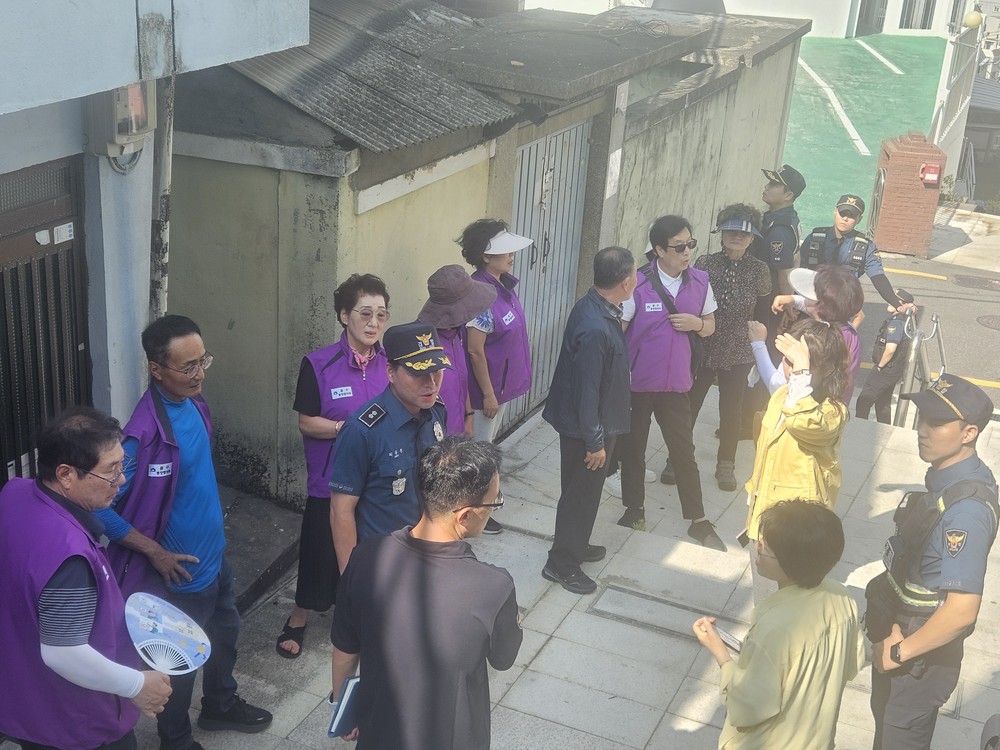 부산 중구 영주2동,  '영2네 빈집 안심 지킴이' 민관경 합동순찰 실시
