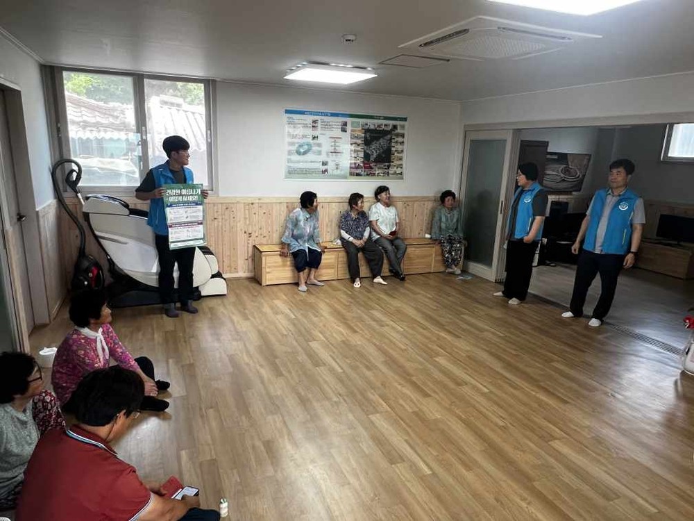 함평군 대동면 복지기동대, 폭염 대비 어르신 건강 돌봄 총력