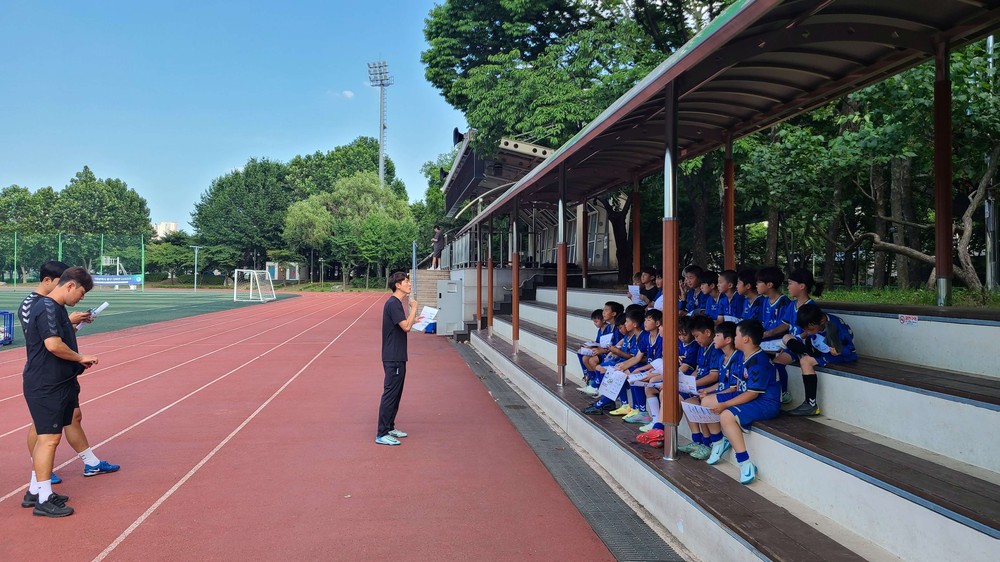 인천 동구, 폭염 대비 유소년축구단 안전교육 실시