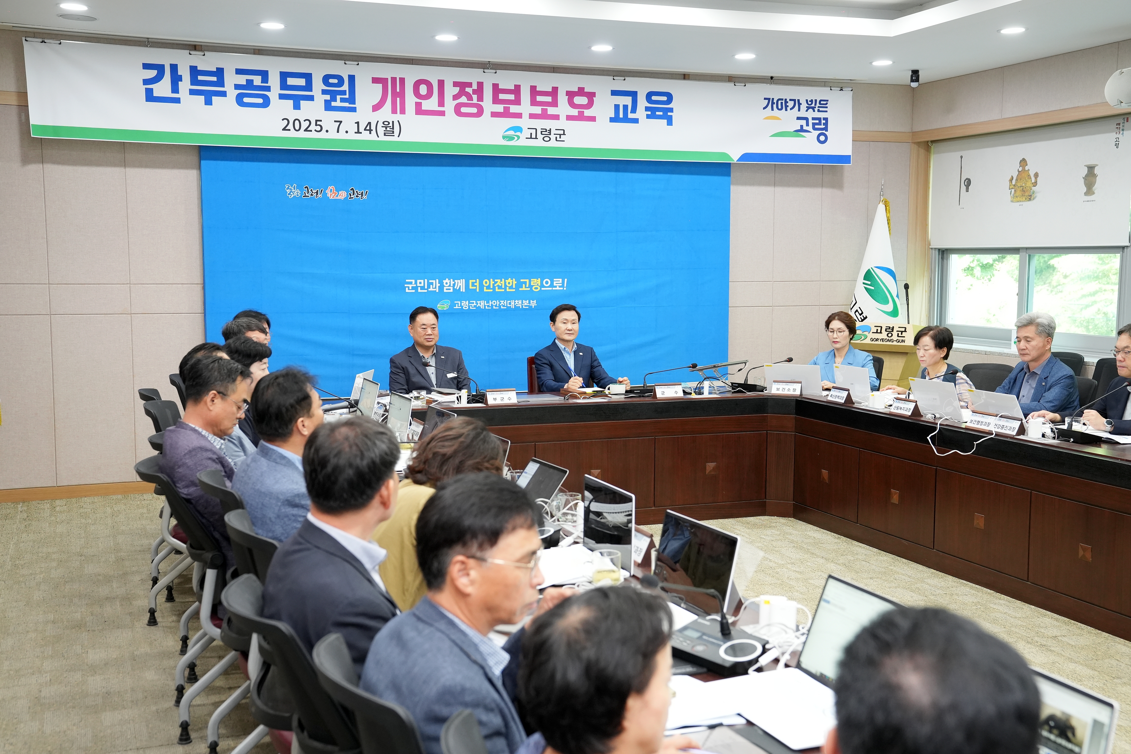 2025년 간부공무원 개인정보보호 교육 실시