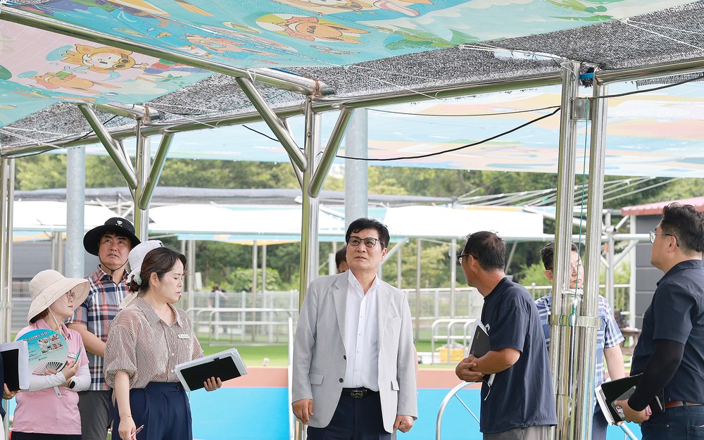 함평엑스포공원 물놀이장 안전 점검 완료! 18일 개장