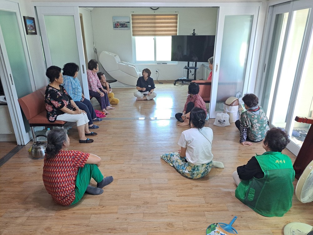 공주시 탄천면, 폭염 대비 무더위쉼터 경로당 점검