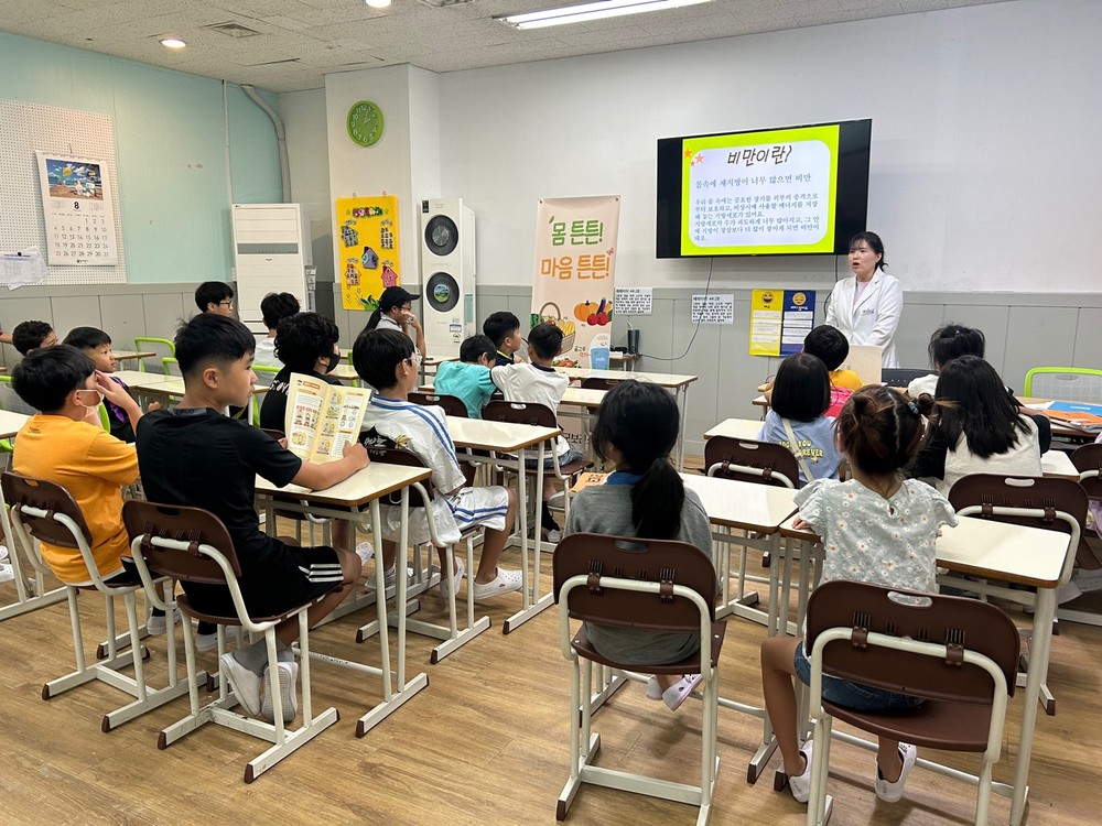 영암군보건소, 방학 맞이 통합 건강관리 교육 실시