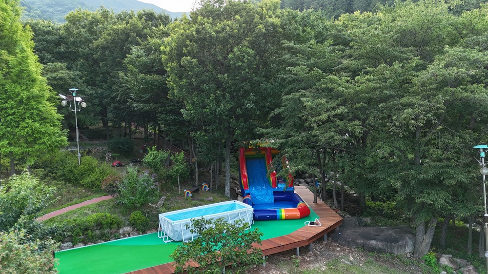 남해힐링숲타운 어린이 물놀이장 개장